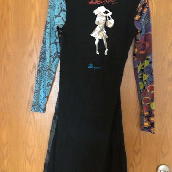 Desigual Colorful Patterned Dress size S - Picture 10 of 15